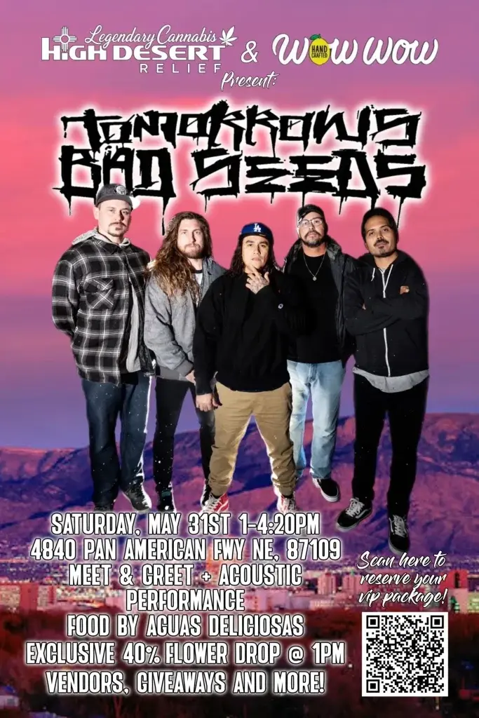 Tomorrow's Bad Seeds HDR Concert Details