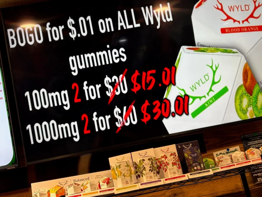 High Desert Relief: BOGO FOR $.01 ON ALL WYLD GUMMIES