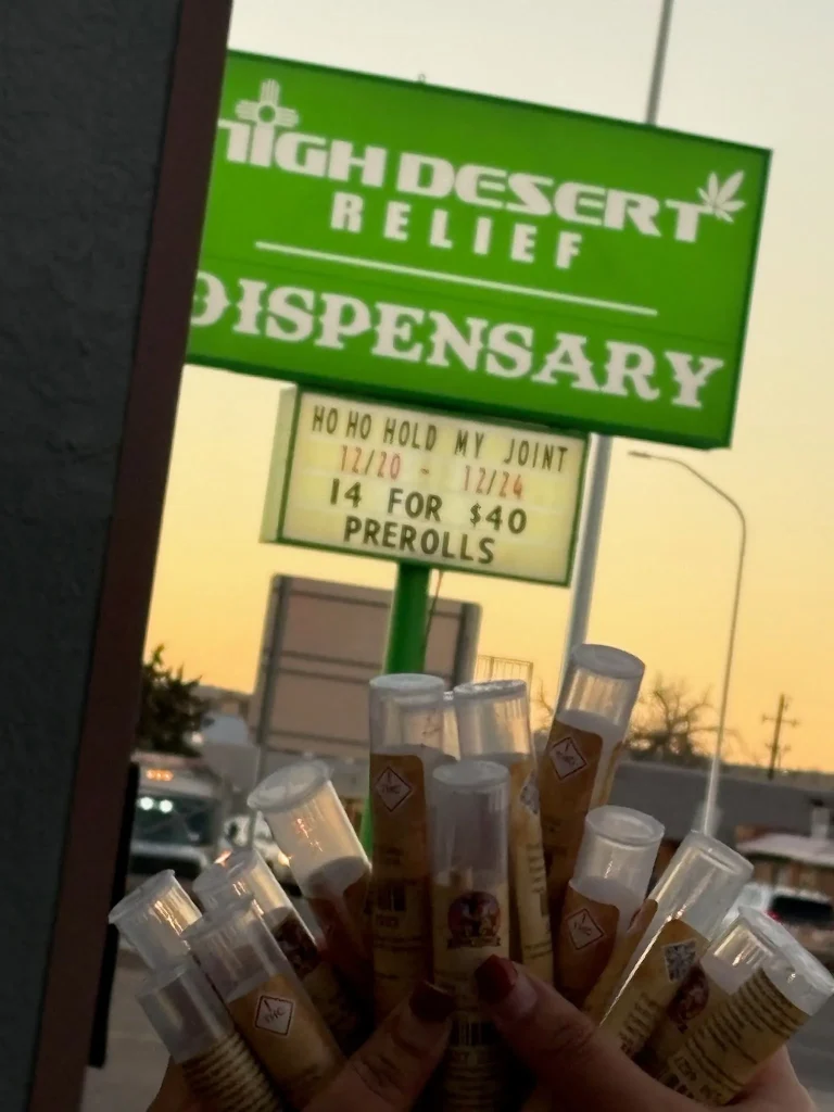 High Desert Relief: Ho Ho Ho hold my Joint