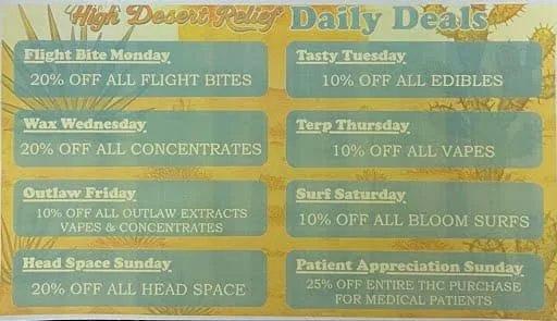 High Desert Relief: New JANUARY Deals!