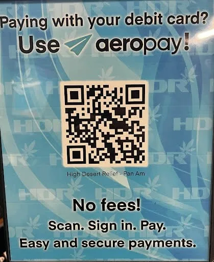 High Desert Relief: New way of payment with Aeropay
