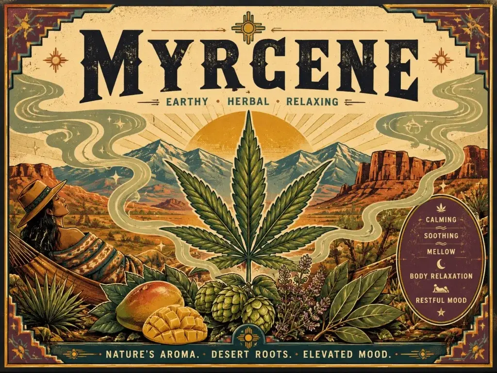 High Desert Relief: Myrcene 101: The Terpene Behind Cannabis’s Earthy Aroma