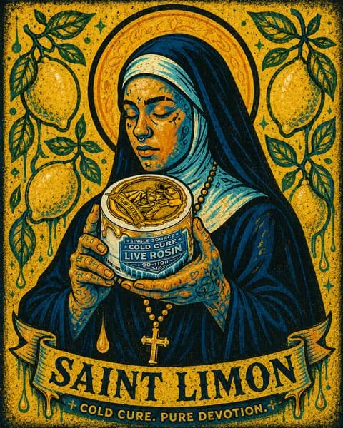 High Desert Relief: Live Resin Spotlight: Saint Limón, From Our Grow to the Jar