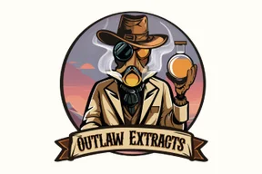 Outlaw Extracts logo, the Friday deal at High Desert Relief