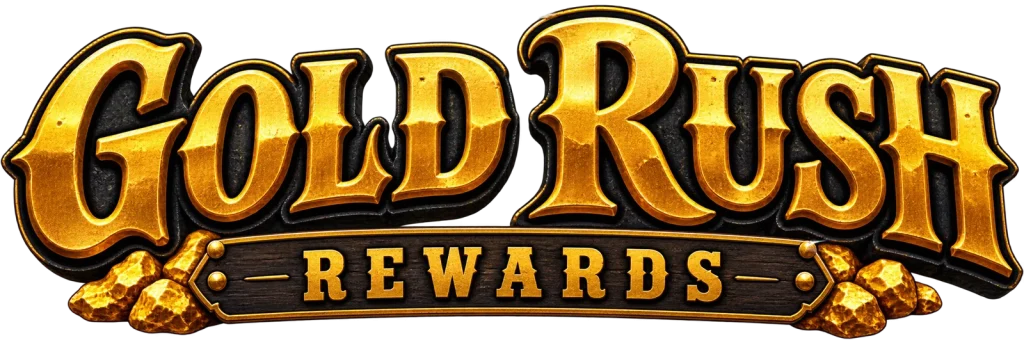 Gold Rush Rewards logo, the High Desert Relief dispensary rewards program