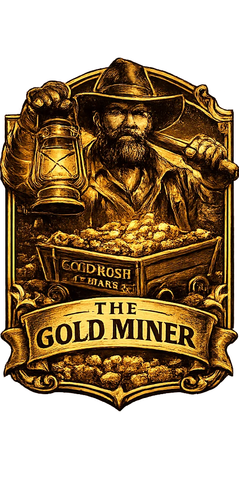 The Gold Miner, the second Gold Rush Rewards tier