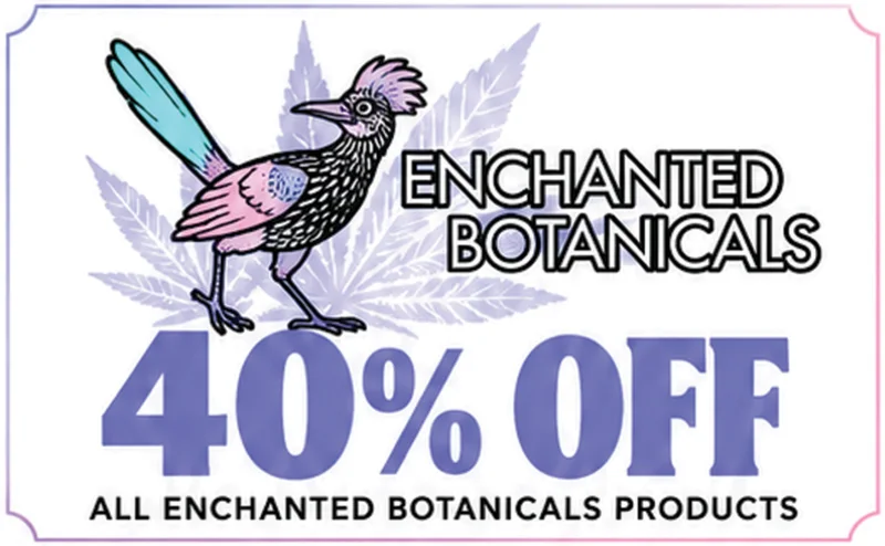 40% off all Enchanted Botanicals products in October at High Desert Relief