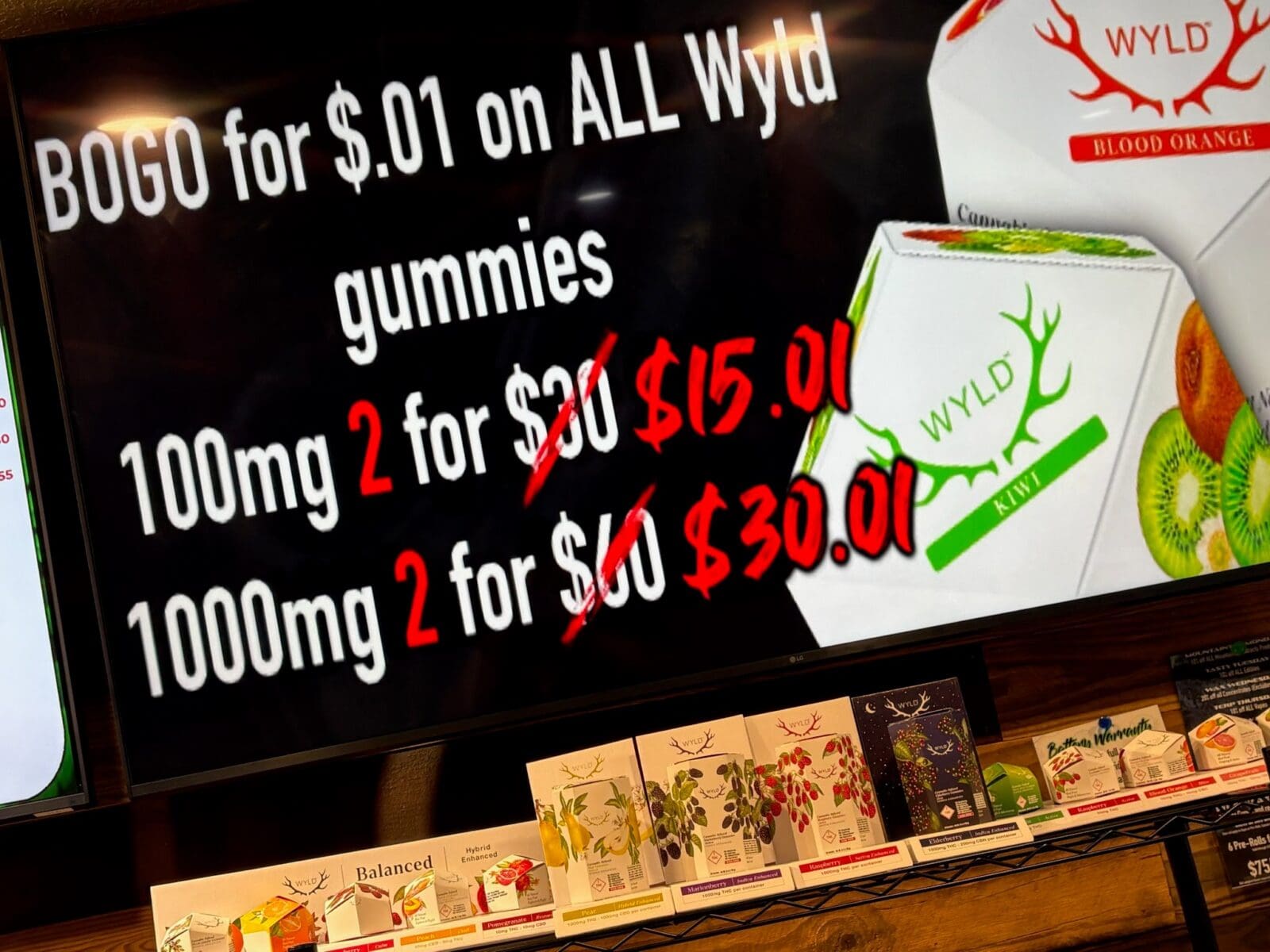 LAST CHANCE TO GET THIS WYLD DEAL
UNTIL 9/30